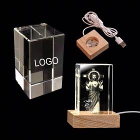 Laser Crystal Night Light