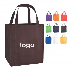 Reusable Grocery Tote Bag with Bottom Insert