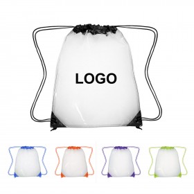 Clear Drawstring Backpack