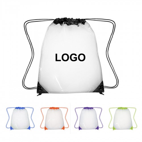 Clear Drawstring Backpack