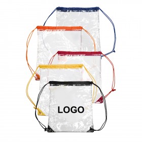 Clear Drawstring Backpack