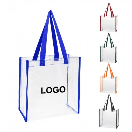 Clear Stadium Tote Bag