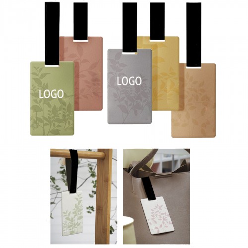 Custom Rectangle Car Air Fresheners With Ribbon