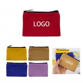 Small Canvas Coin Purse