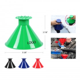 Funnel Shape Car Windshield Snow Scraper