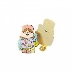 1" Hard Enamel Metal Lapel Pin