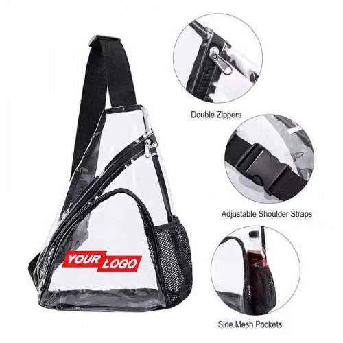 Clear PVC Sling Bag Clear PVC Sling Bag