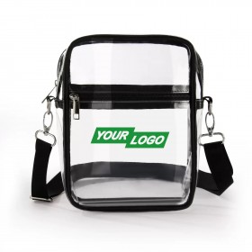 Clear Shoulder Bag with Adjustable Strap