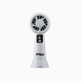 Portable Rechargeable Turbine Fan with Digital Display