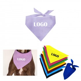 Pet Cotton Bandanna Triangle