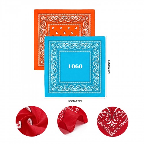 Colorful Polyester Bandana Colorful Polyester Bandana