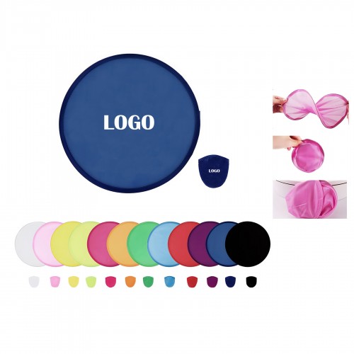 Polyester Foldable Flying Disc With Pouch Polyester Foldable Flying Disc With Pouch