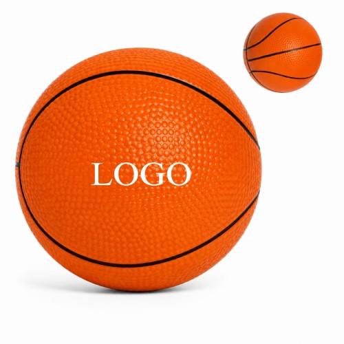2.5" Basketball Stress Reliever 2.5" Basketball Stress Reliever