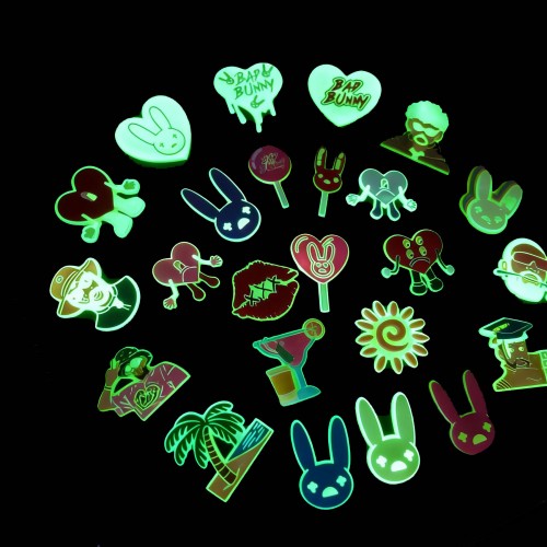 Custom Glow In The Dark Shoe Charms Custom Glow In The Dark Shoe Charms