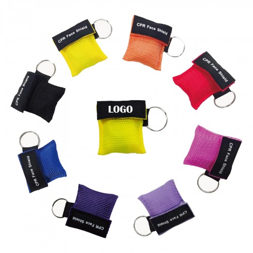 CPR Face Mask Shield With Key Chain CPR Face Mask Shield With Key Chain